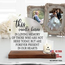 Memorial Table Sign for Weddings  Receptions - Sympathy Gift in Loving Pine