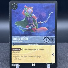 Robin Hood Capable Fighter 193/204 Cold Foil Disney Lorcana Card