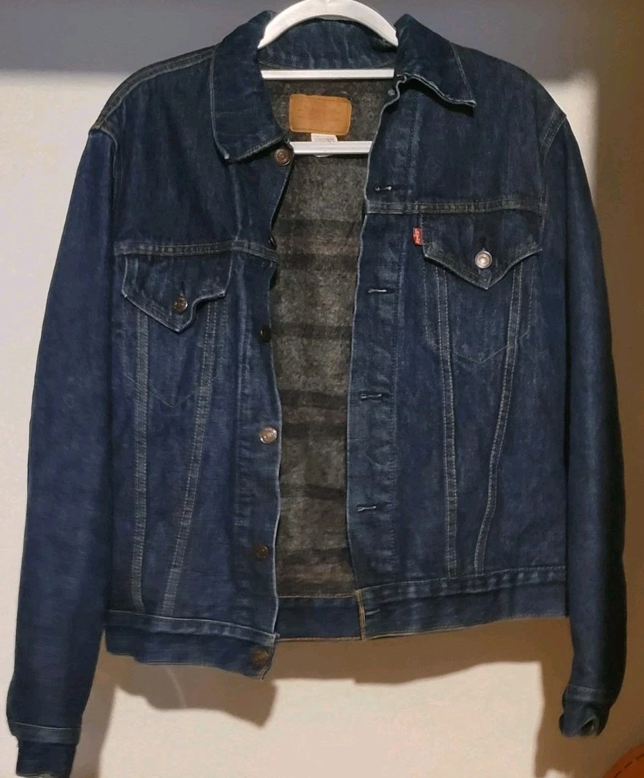 vintage mens levi jean jacket products for sale | eBay