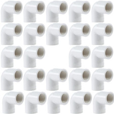 24-Pk 3/4 in. SCH-40 PVC 90-Degree Female Threaded Elbow FIPT x Slip/Socket Pipe