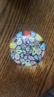Vintage Murano Millefiori Art Glass Paperweight