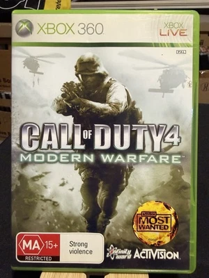 Call of Duty 4: Modern Warfare - Xbox 360 Game PAL - Complete - Tested & Working - image 1 of 3