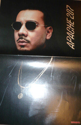 Apache 207 Poster RS Bad Bunny Fan Sammlung DIN A3 Rapper