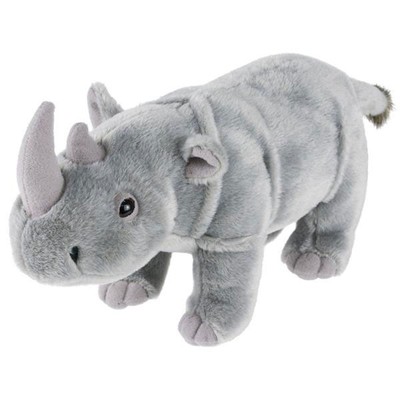 Adventure Planet Plush Animal Den - RHINO (9 inch) - New Stuffed Animal Toy