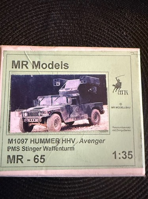 #ad MR Models M1097 HUMMER HHV Avenger PMS Stinger 1 35 Resin Conversion Kit $31.99