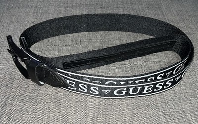 Guess Logo Web Belt; L38/40 RN#129919