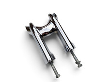 Harley Davidson Rocker Chrom Lenkerklemme + R...