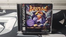 Rayman PS1 Playstation RARE Black Label Jewel Case Variant w/ Registration Card