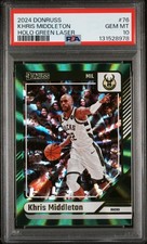 2024 PANINI DONRUSS HOLO GREEN LASER #76 KHRIS MIDDLETON PSA 10