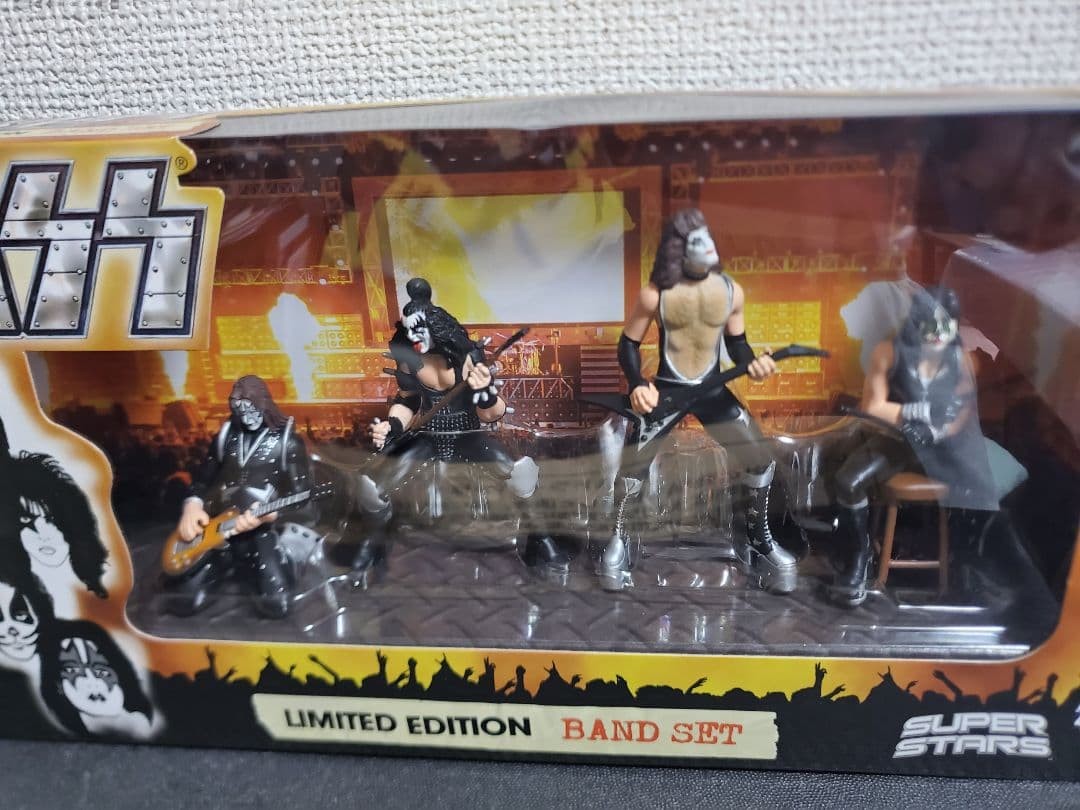 KISS LIMITED EDITION Band Set Figure | eBay
