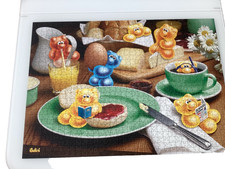 🧩 Gelini Puzzle – Frühstück – 1000 Teile – vollständig – Ravensburger Qualität