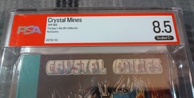 Crystal Mines (Nintendo NES) NEW Factory Sealed US Release PSA 8.5 Graded 