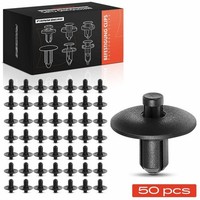 Frankberg 50X NYLON-CLIP Schwarz StoßFÄNger Passend FÜR Audi A2 A4 A5 A8 Q3 Q5