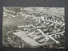 RAR  seltene AK  alter Zeit in s/w ! CUXHAVEN SAHLENBURG Luftbild TOTALANSICHT