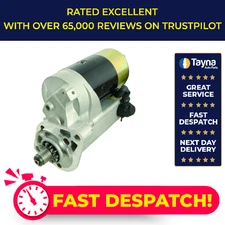Starter Motor fits TOYOTA HILUX Mk6 2.5D 01 to 05 2KD-FTV 2810030050 2810030051