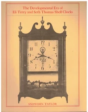 VTG 1987 BOOK - THE CLOCKS OF MARK LEAVENWORTH, SNOWDEN TAYLOR! HISTORY/PICTURES