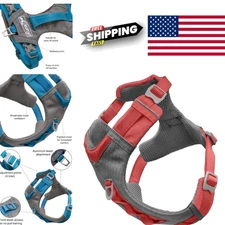 Journey Air Dog Harness Large Coral Lightweight Ripstop Fabric with Handle