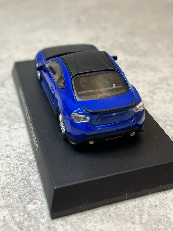 Coche Secreto Colección Subaru Kyosho 1/64 Subaru BRZ STI Concept 2011 Azul Foto 3 de 4