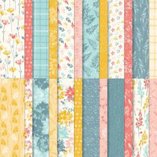 NEW Stampin Up INKED BOTANICALS 48 Sheets 6x6 Designer Series Paper