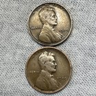 #4O: (Set of 2) Rare 1909 Lincoln Wheat Penny~Bid Now! You Grade! Price Drop -$3 — photo 1