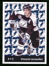 VINCENT LECAVALIER TAMPA BAY LIGHTNING CUSTOM MADE FRIDGE MAGNET!!