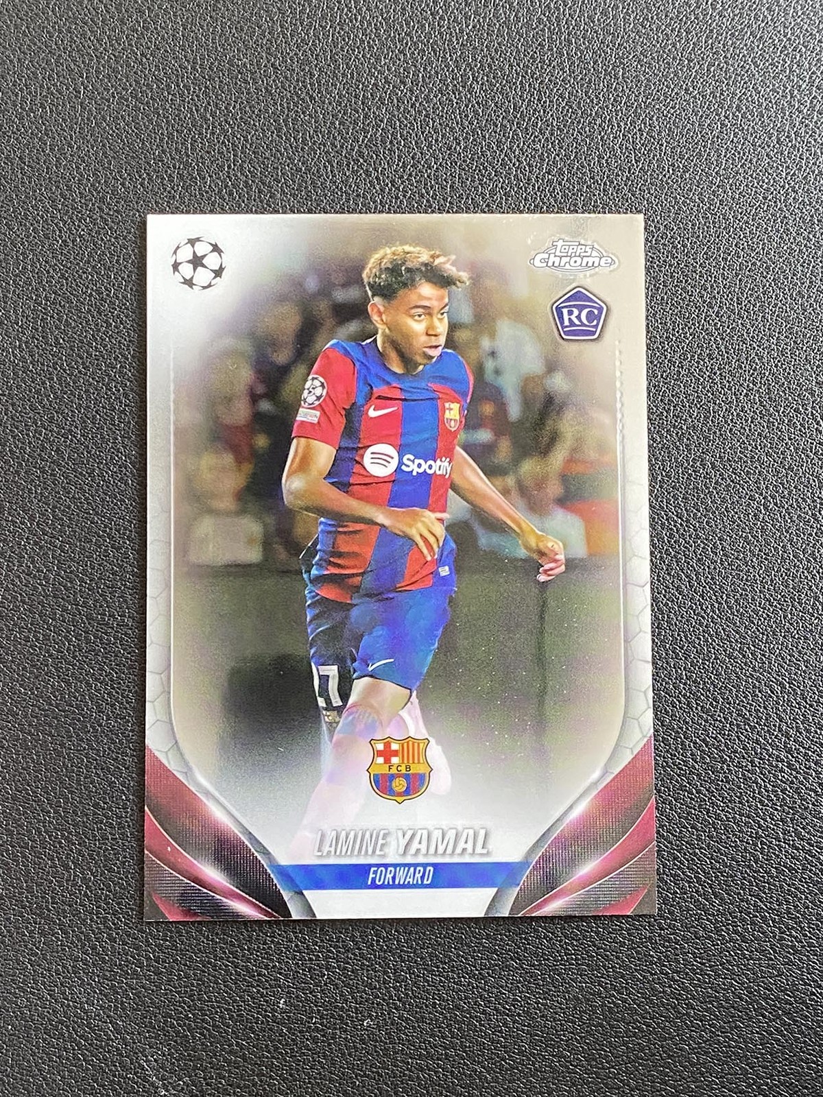 Lamine Yamal 2023-24 Topps Chrome UEFA RC #64