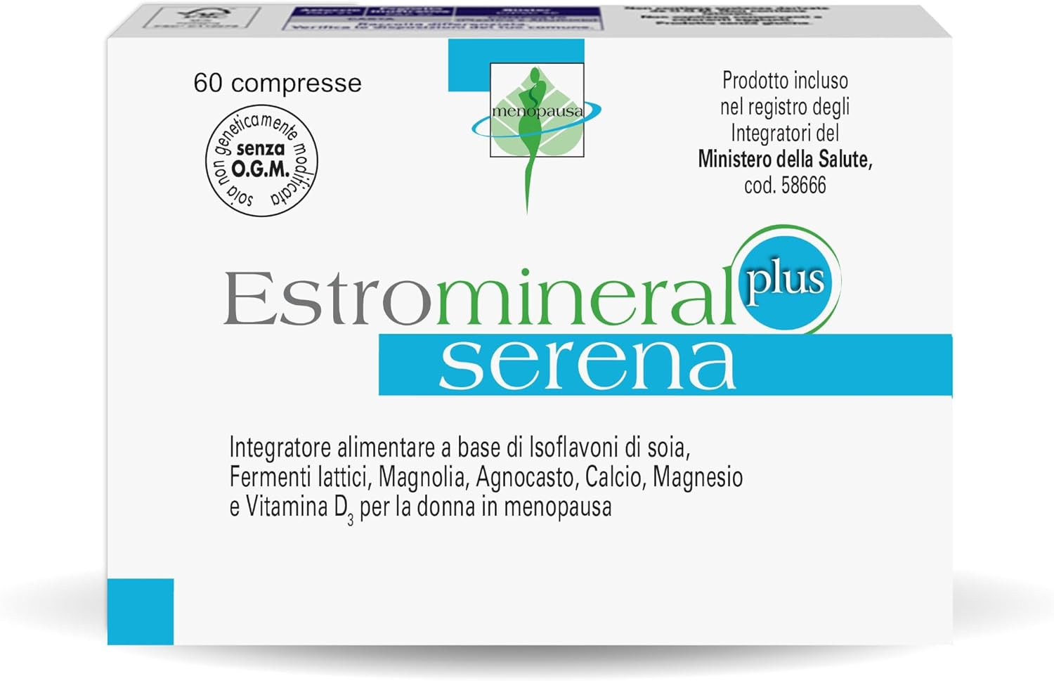 Serena plus – Integratore Menopausa per Vampate, Insonnia, Umore E Salute Delle 