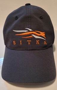 Sitka Traverse Ball Cap. One Size Fits Most.  Bkack