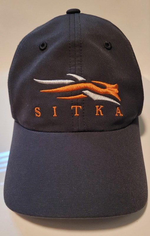 Sitka Traverse Ball Cap. One Size Fits Most.  Bkack
