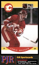 Jamie Macoun 1990-91 Pro Set #37 Calgary Flames