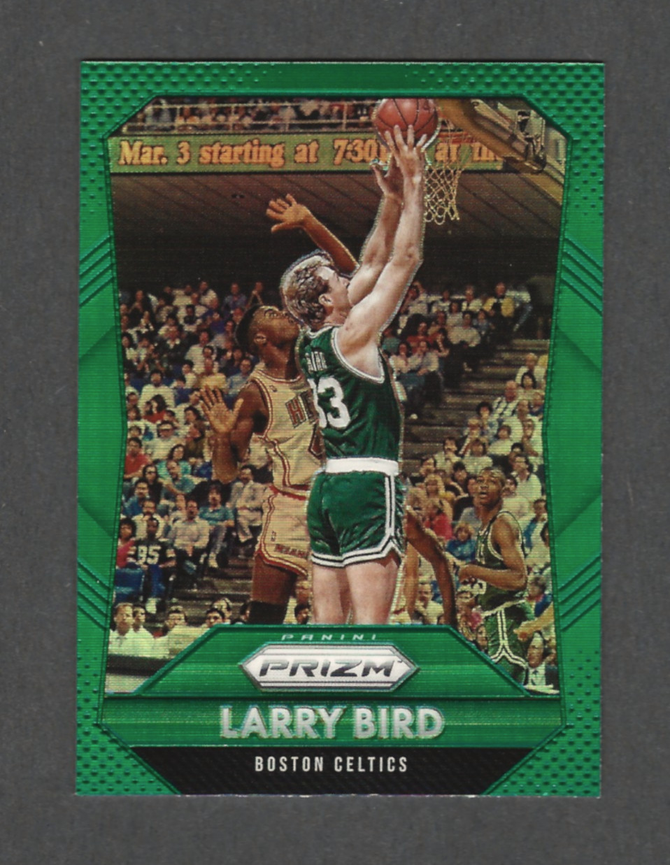 2015-16 Panini Prizm Green #261 Larry Bird Boston Celtics