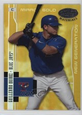 2003 Leaf Certified Materials Mirror Gold 16/25 Guillermo Quiroz #226 Auto 0xk7