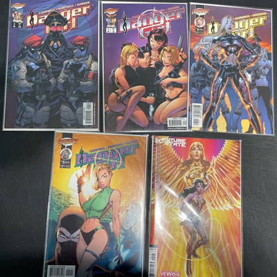#ad #ad Image Danger Girl Lot of 4 J Scott Campbell Plus Wonder Woman Scott Campbell $12.00