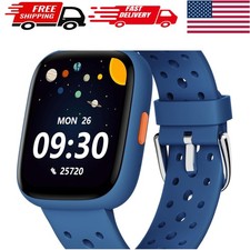 Kids Smart Watch - 1.8" Waterproof Fitness Tracker with Heart Rate Monitor