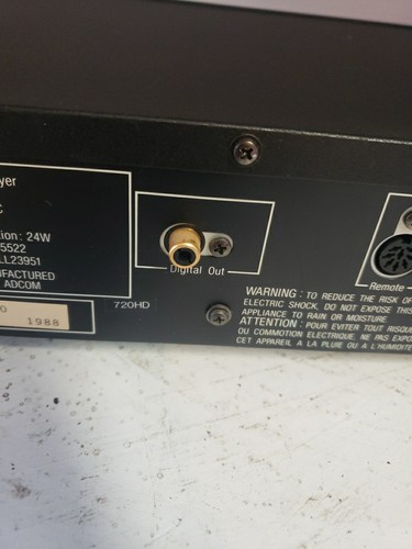Reproductor de CD Adcom GCD-575 - Funciona pero salta pistas, etc. - Imagen 16 de 24