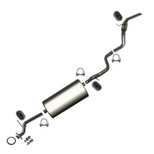 Stainless Steel Catback Exhaust Kit fits : 2006-2010 Explorer Mountaineer 4.0L