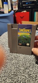 Startropics Nintendo NES (CIB) COMPLETE ,  all inserts  Steve letter untouched !