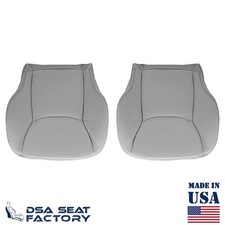 F&uuml;r 1999-2005 Mercedes-Benz S-Klasse Untere Sitzbez&uuml;ge (W220) - LEDER GRAU