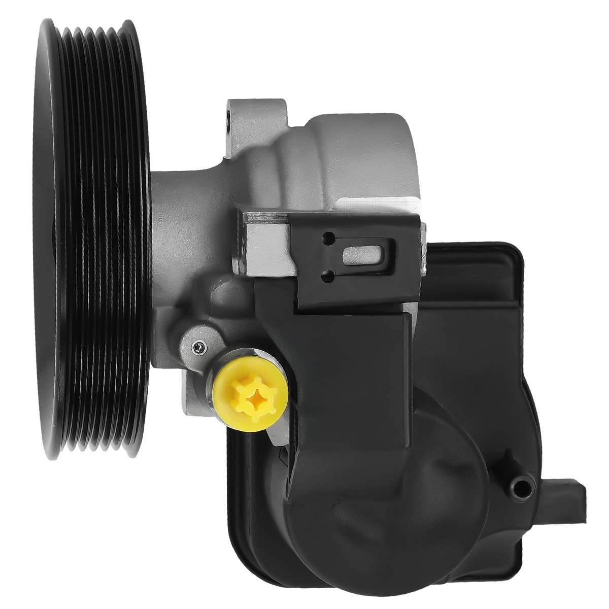 ZDKK Power Steering Pump w/Pulley & Reservoir 20-65990 26112229 Fits for Rainier 2004-2007 Trailblazer 2002-2009 20-65990