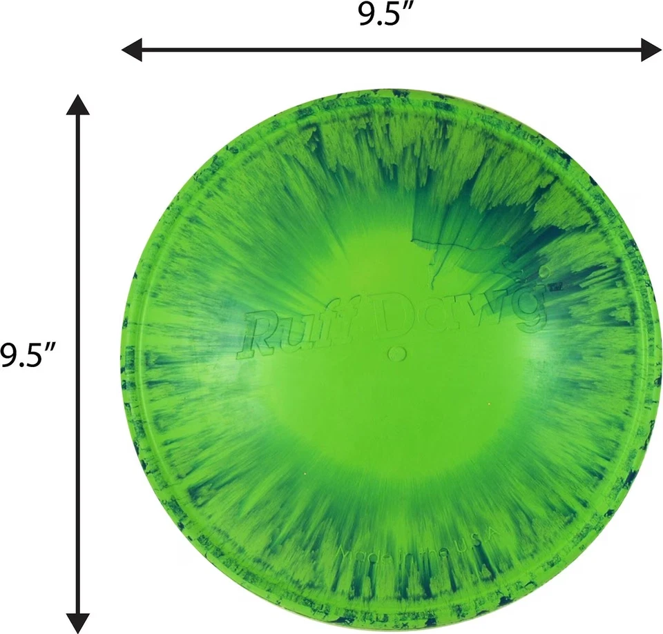 Juguete de goma grande Ruff Dawg K9 Flyer para perro Foto 2 de 4
