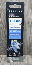4 Pack Philips Sonicare C3 Premium Plaque Control Brush Heads HX9044/65 NIP