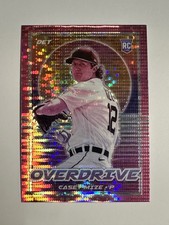 2021 Panini Chronicles - Overdrive Casey Mize #17 Pink Pulsar Prizm (RC)
