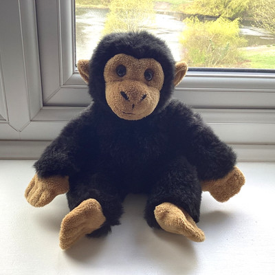 Kielspielzeug realistisches Baby Schimpanse Affe Zoo Tier 8 Zoll superweiches Schimpanse Spielzeug