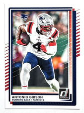 ANTONIO GIBSON New England Patriots 2025 Panini Donruss Football Card #129