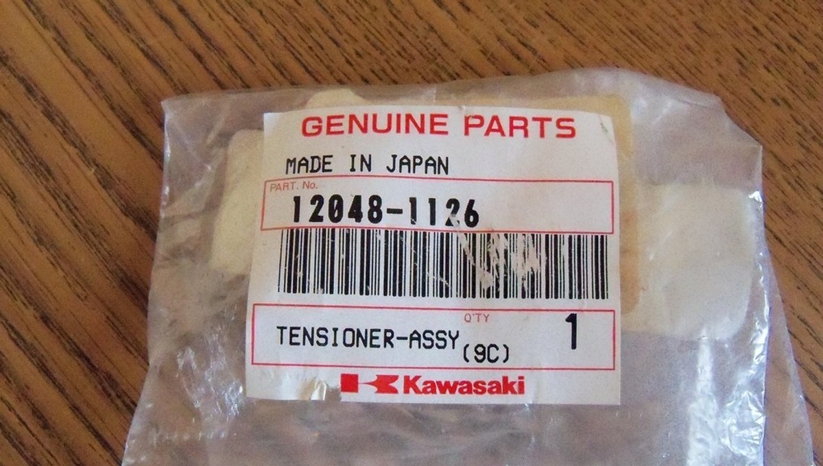 NOS OEM Kawasaki Tensioner Assembly ZX600D1 ZX600E1 Ninja 1990