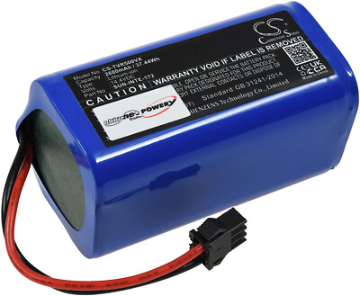Akku für Lefant M210 M210P Saugroboter 14,4V 2600mAh/37,4Wh Li-Ion Blau