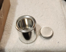 Metal Paint Cans with Lids 1/4 Pint Size Unlined Paint Pails, Qty 42