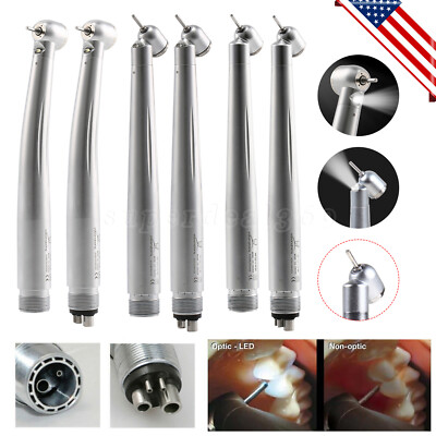 Dental (LED E-generator) High Speed Handpiece Standard /45° /Big Head fit NSK SA