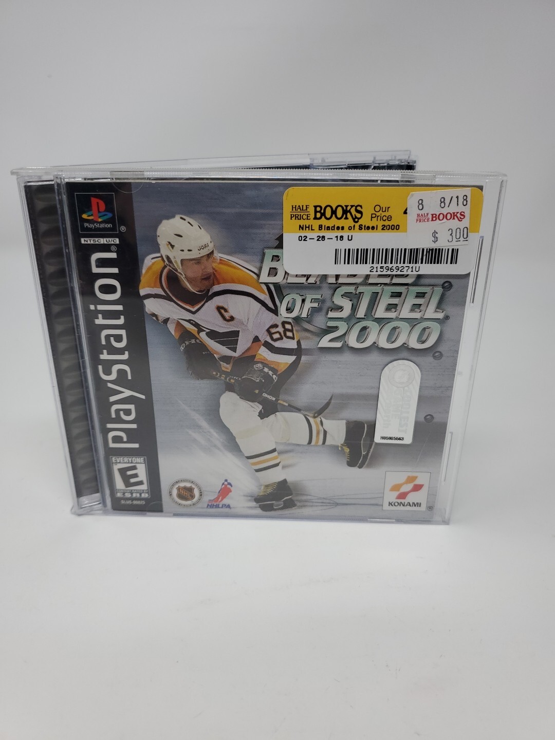 NHL Blades Of Steel 2000 PS1 Playstation Complete With Manual CIB eBay