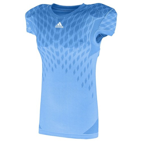 Adidas Techfit Primeknit Light Blue Football Game Jersey Compression